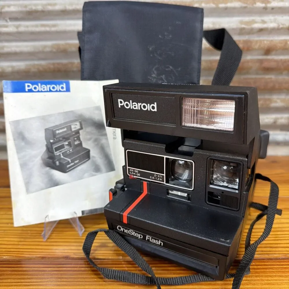 Vintage Polaroid 600 One Step Flash Untested
